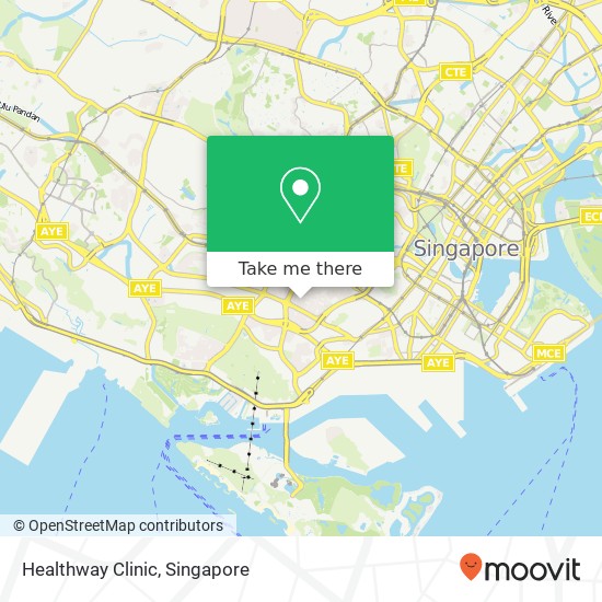 Healthway Clinic map