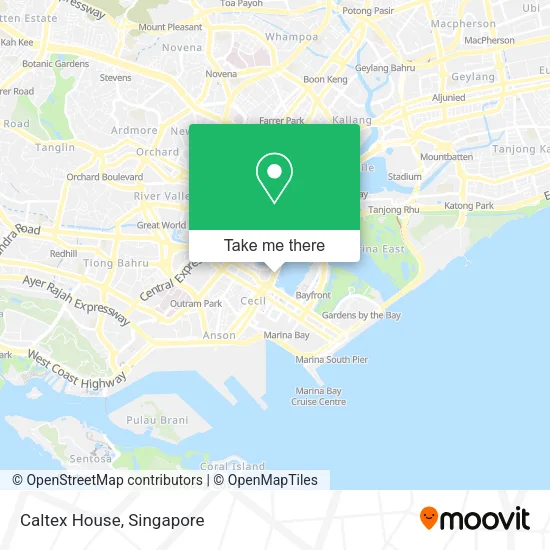 Caltex House map