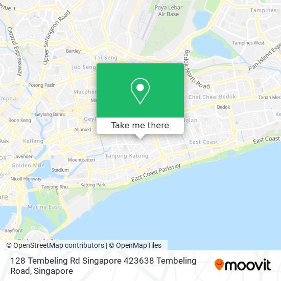 128 Tembeling Rd Singapore 423638 Tembeling Road地图