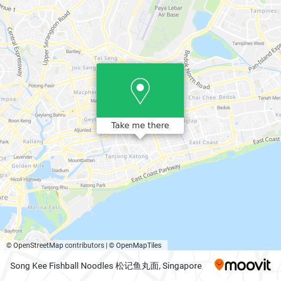 Song Kee Fishball Noodles 松记鱼丸面 map