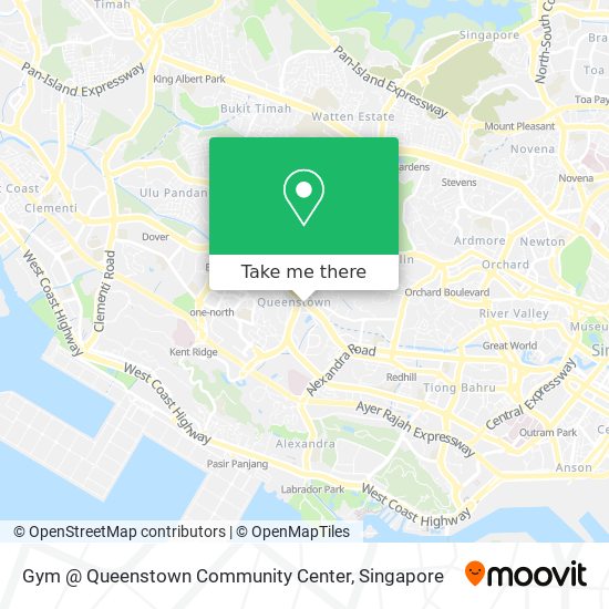 Gym @ Queenstown Community Center map