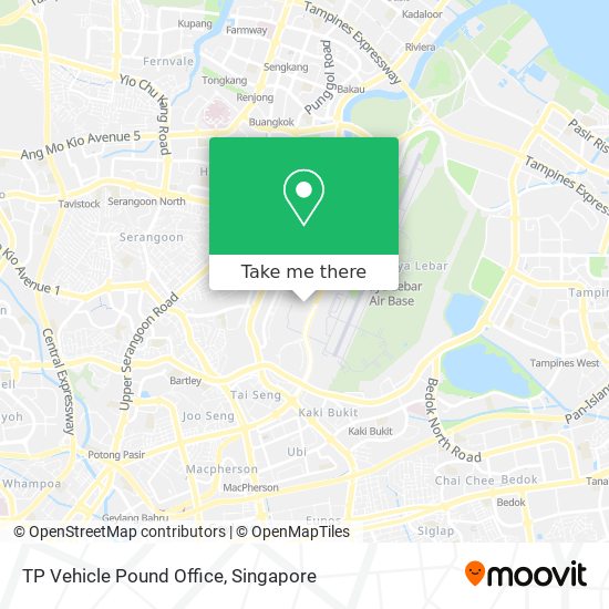 TP Vehicle Pound Office map