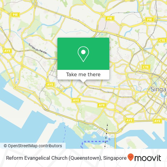 Reform Evangelical Church (Queenstown)地图