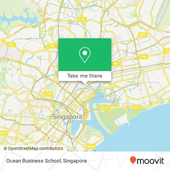 Ocean Business School map