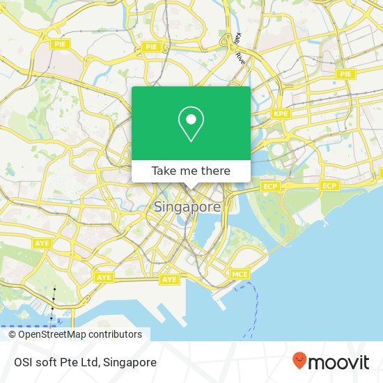 OSI soft Pte Ltd map