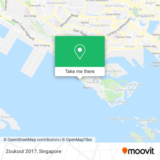 Zoukout 2017 map