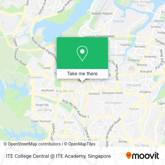 ITE College Central @ ITE Academy地图