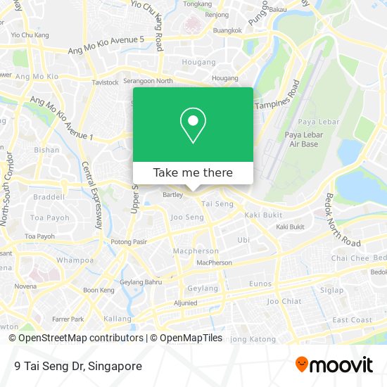 9 Tai Seng Dr map