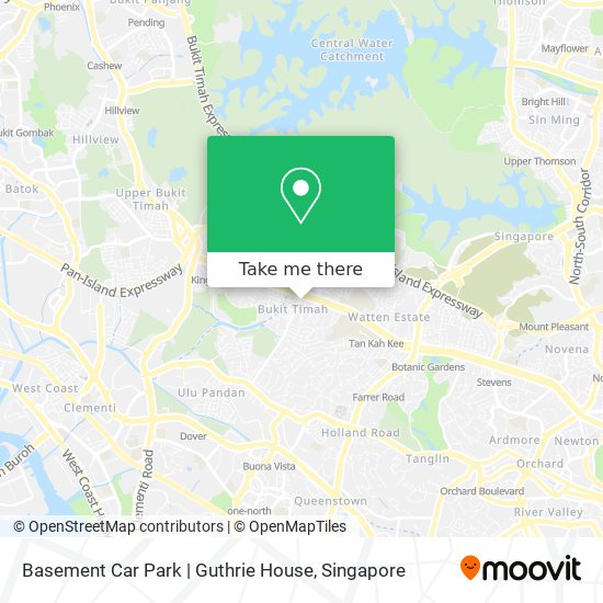 Basement Car Park | Guthrie House map