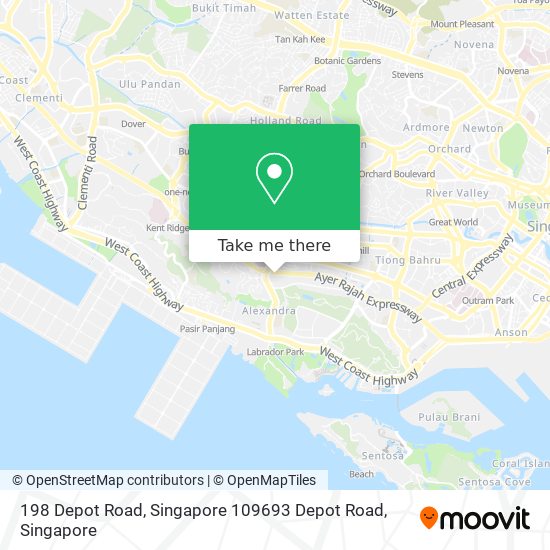 198 Depot Road, Singapore 109693 Depot Road map