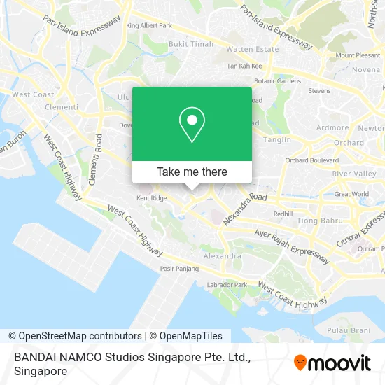 BANDAI NAMCO Studios Singapore Pte. Ltd. map