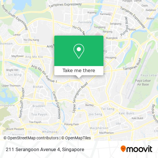 211 Serangoon Avenue 4 map