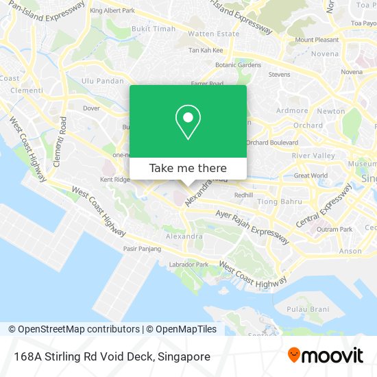 168A Stirling Rd Void Deck map