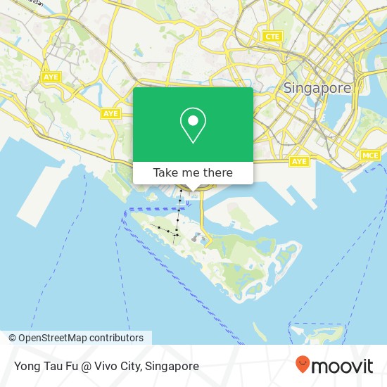 Yong Tau Fu @ Vivo City map