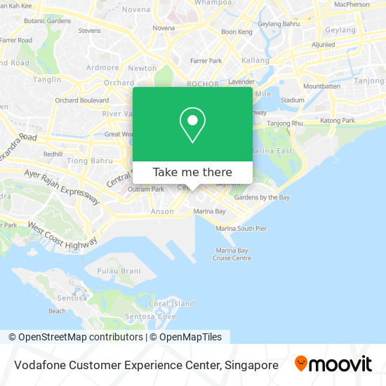 Vodafone Customer Experience Center地图