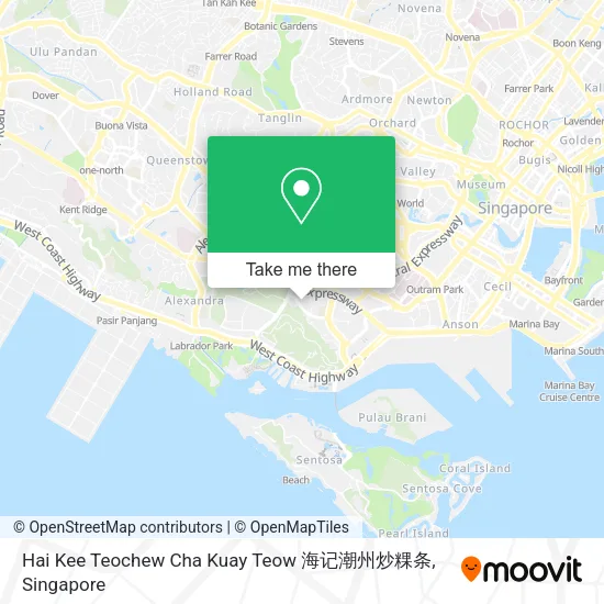 Hai Kee Teochew Cha Kuay Teow 海记潮州炒粿条地图