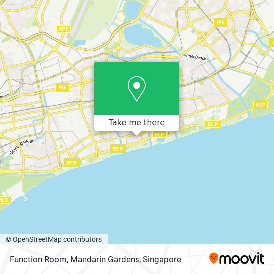 Function Room, Mandarin Gardens map