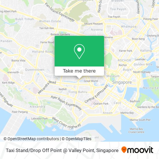 Taxi Stand / Drop Off Point @ Valley Point map