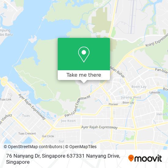 76 Nanyang Dr, Singapore 637331 Nanyang Drive地图