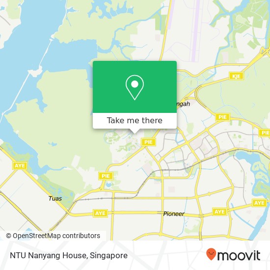 NTU Nanyang House map