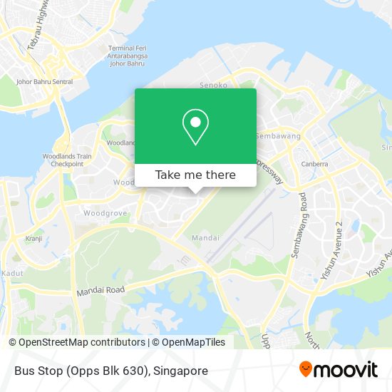 Bus Stop (Opps Blk 630) map