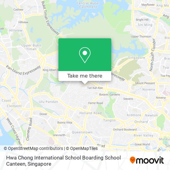 Hwa Chong International School Boarding School Canteen地图