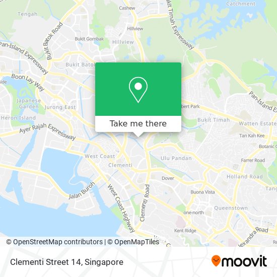 Clementi Street 14 map