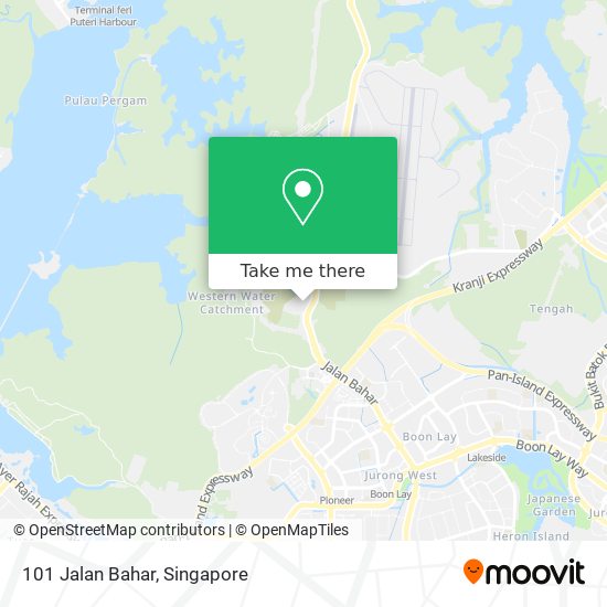 101 Jalan Bahar map