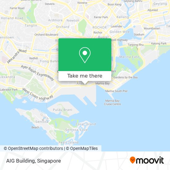 AIG Building map