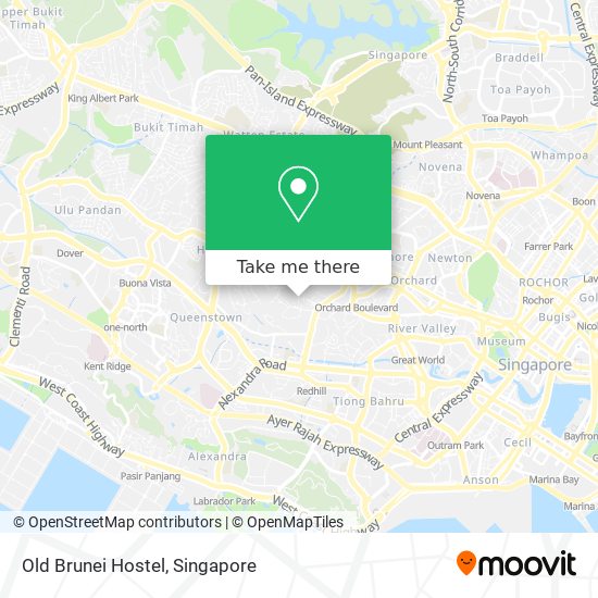 Old Brunei Hostel map