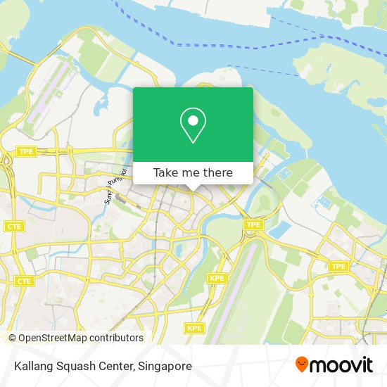 Kallang Squash Center map