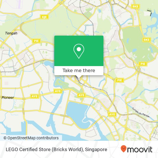 LEGO Certified Store (Bricks World) map