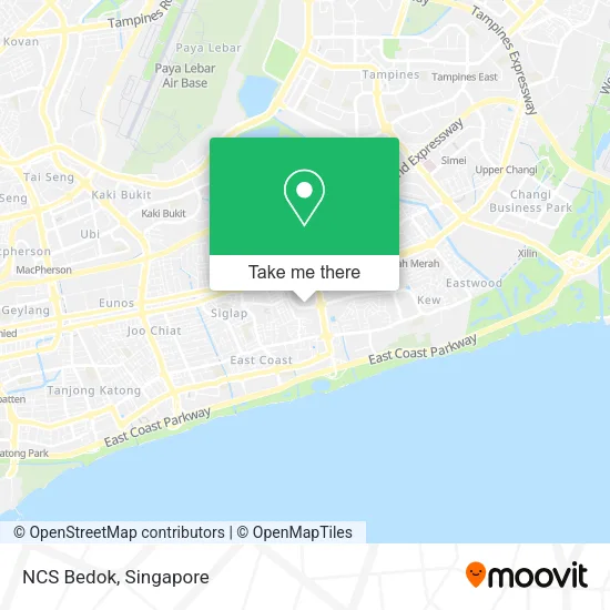 NCS Bedok地图