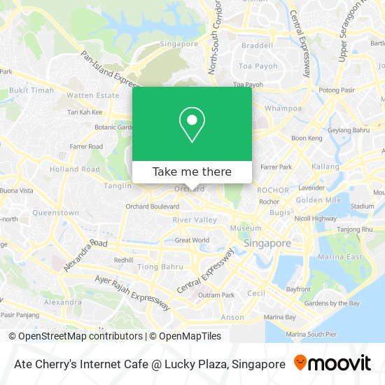 Ate Cherry's Internet Cafe @ Lucky Plaza map