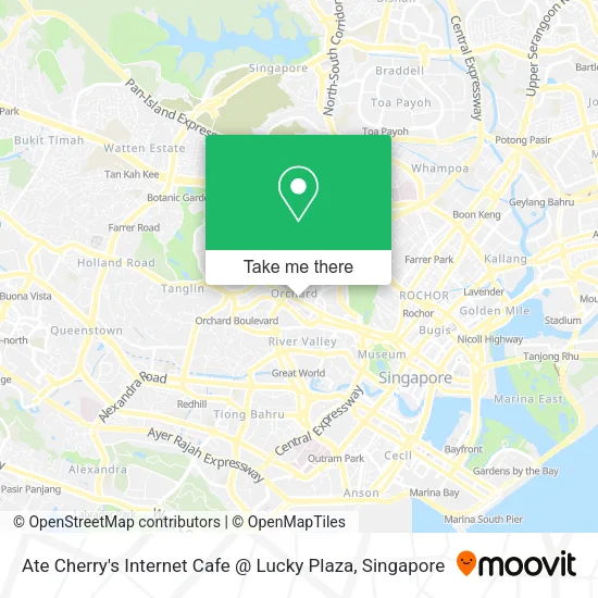 Ate Cherry's Internet Cafe @ Lucky Plaza地图