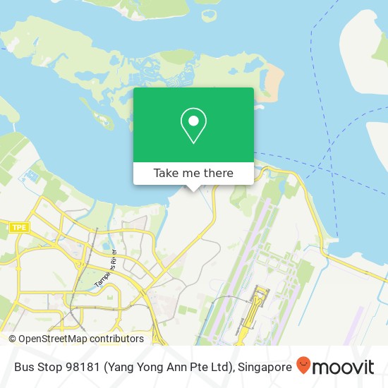 Bus Stop 98181 (Yang Yong Ann Pte Ltd) map