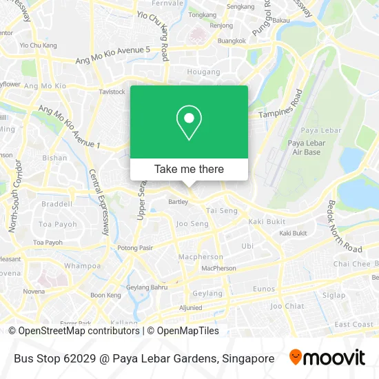 Bus Stop 62029 @ Paya Lebar Gardens地图