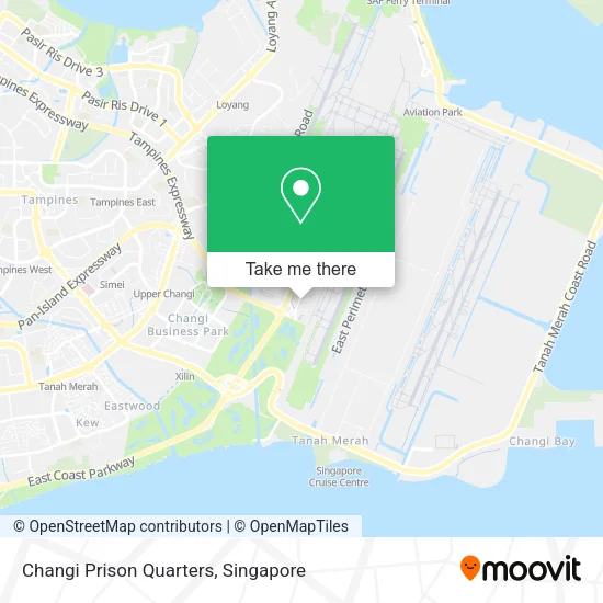 Changi Prison Quarters地图