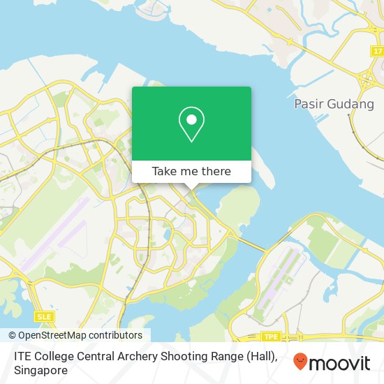 ITE College Central Archery Shooting Range (Hall) map