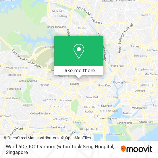 Ward 6D / 6C Tearoom @ Tan Tock Seng Hospital map