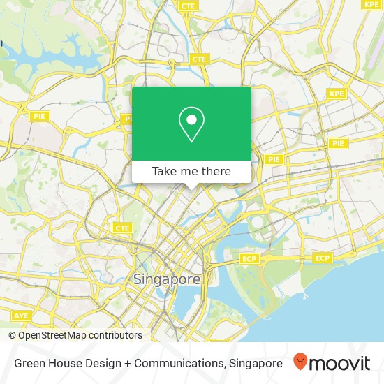 Green House Design + Communications map