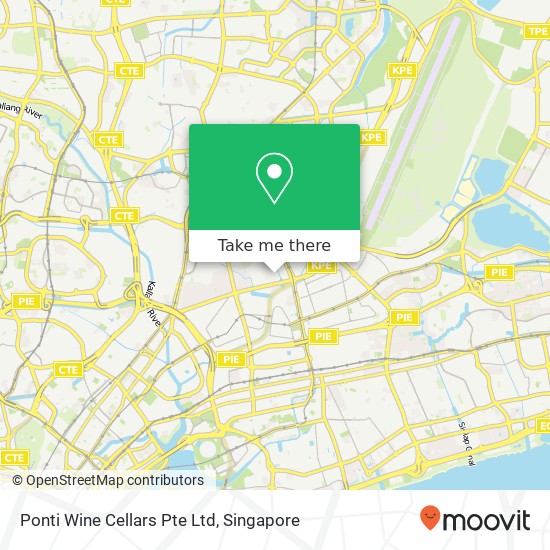 Ponti Wine Cellars Pte Ltd map