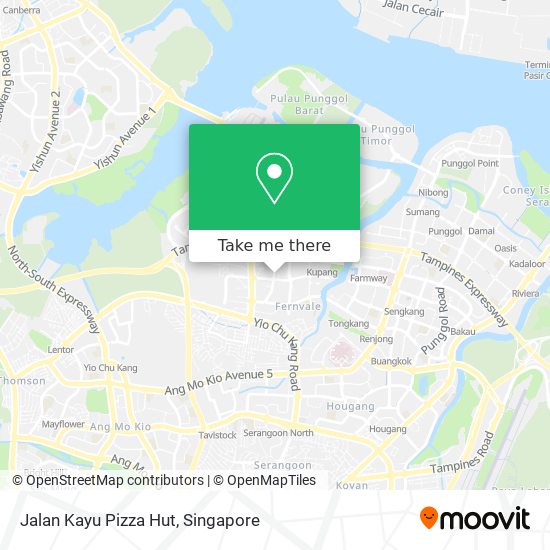 Jalan Kayu Pizza Hut map