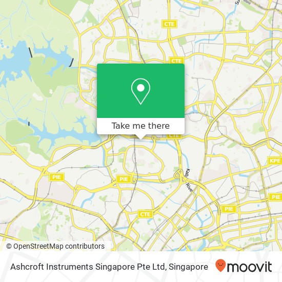 Ashcroft Instruments Singapore Pte Ltd map