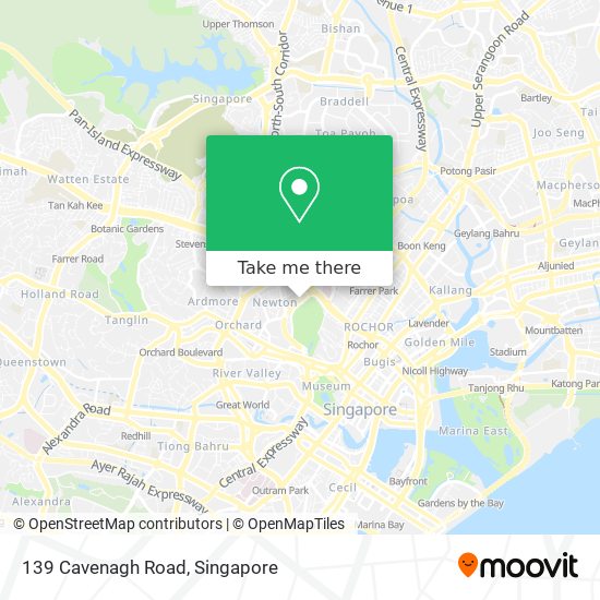139 Cavenagh Road map