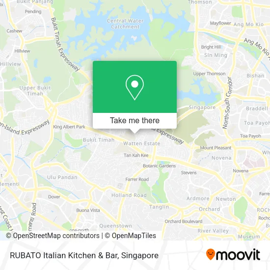 RUBATO Italian Kitchen & Bar map