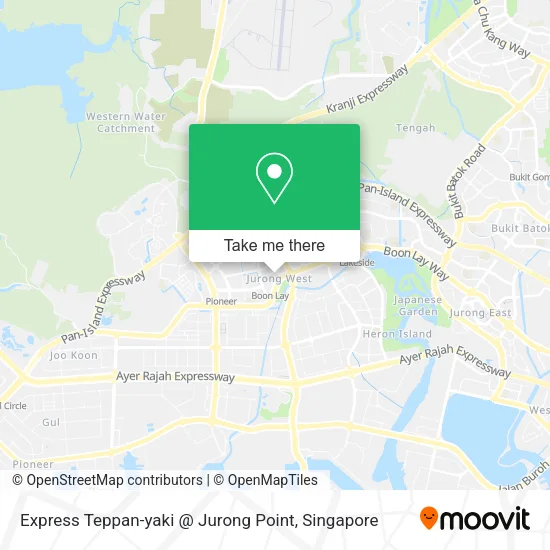 Express Teppan-yaki @ Jurong Point map