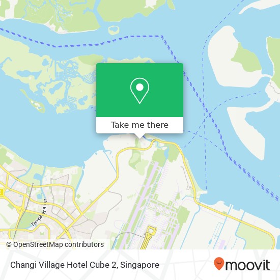Changi Village Hotel Cube 2 map