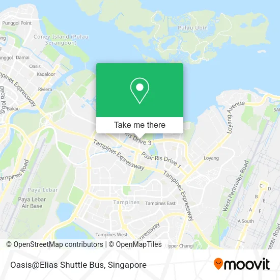 Oasis@Elias Shuttle Bus map