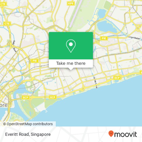 Everitt Road地图